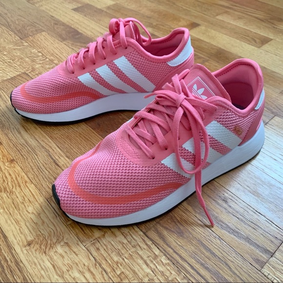 ADIDAS | Girls Pink N-5923 Sneakers Size 6 - Picture 3 of 13